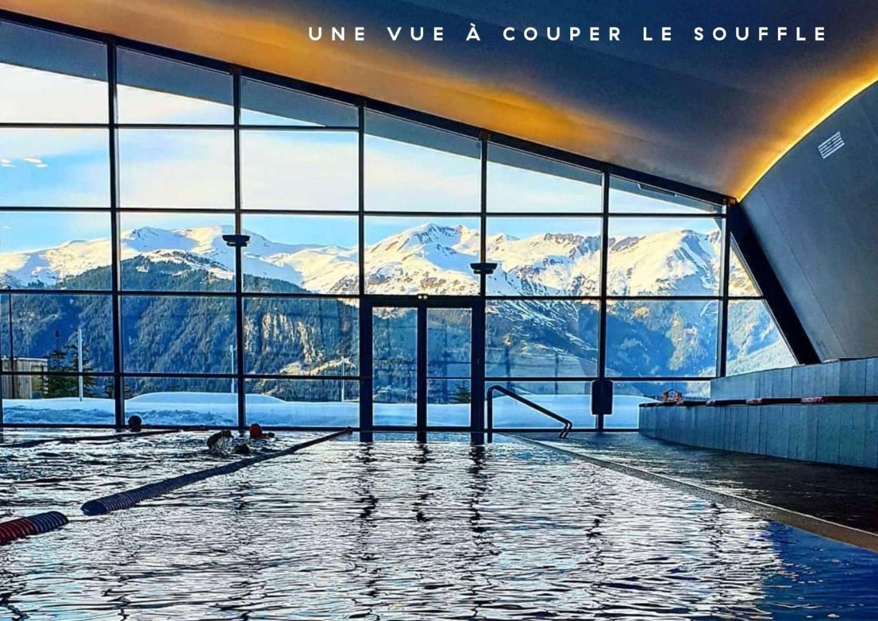 Ecrin Blanc Resort Courchevel - Aquapark Ngoại thất bức ảnh