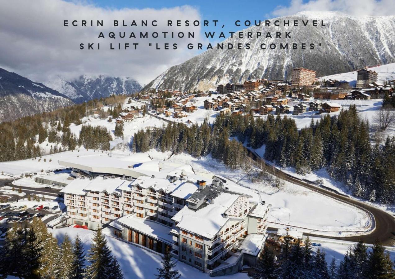 Ecrin Blanc Resort Courchevel - Aquapark Ngoại thất bức ảnh