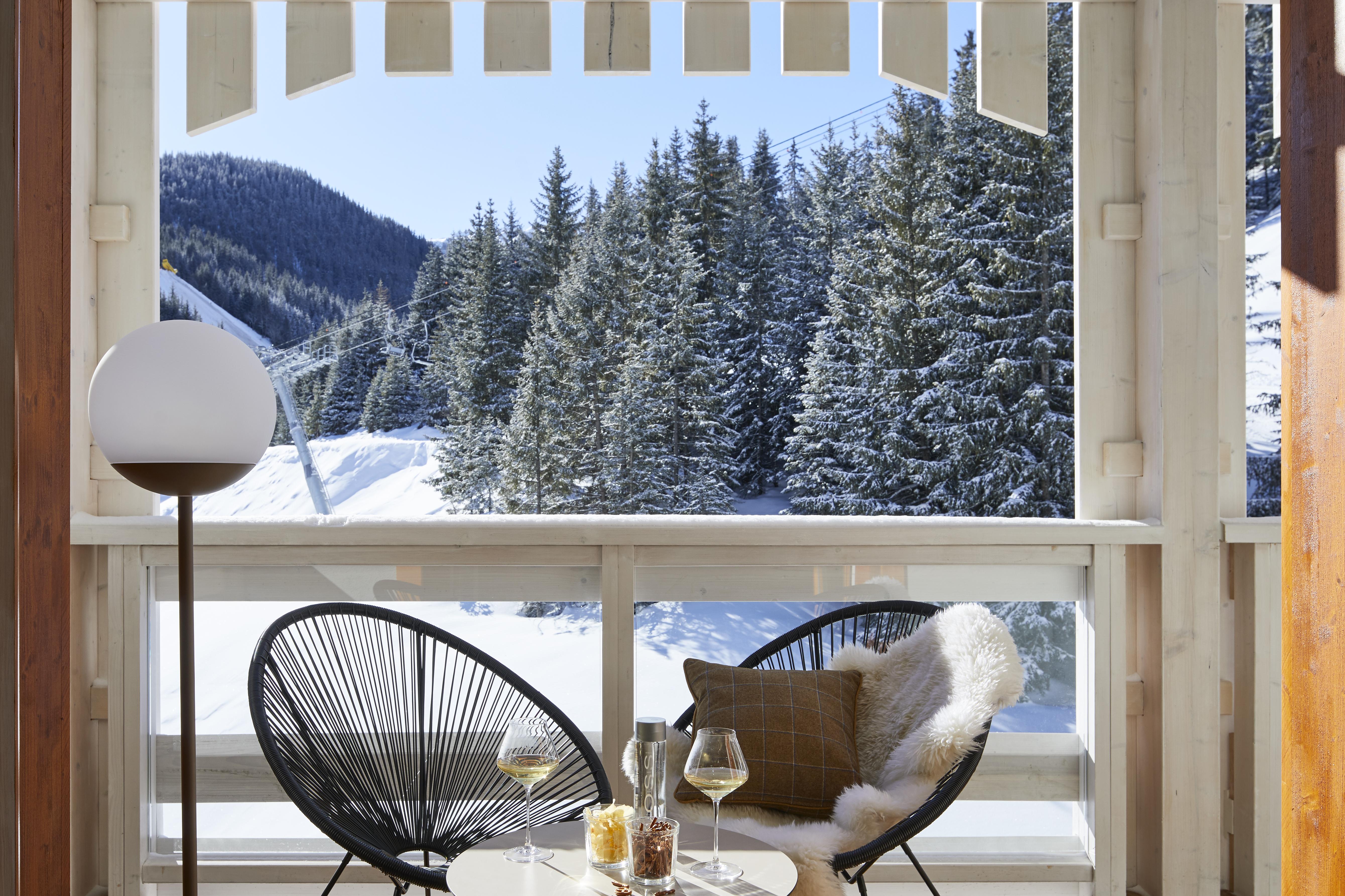 Ecrin Blanc Resort Courchevel - Aquapark Ngoại thất bức ảnh