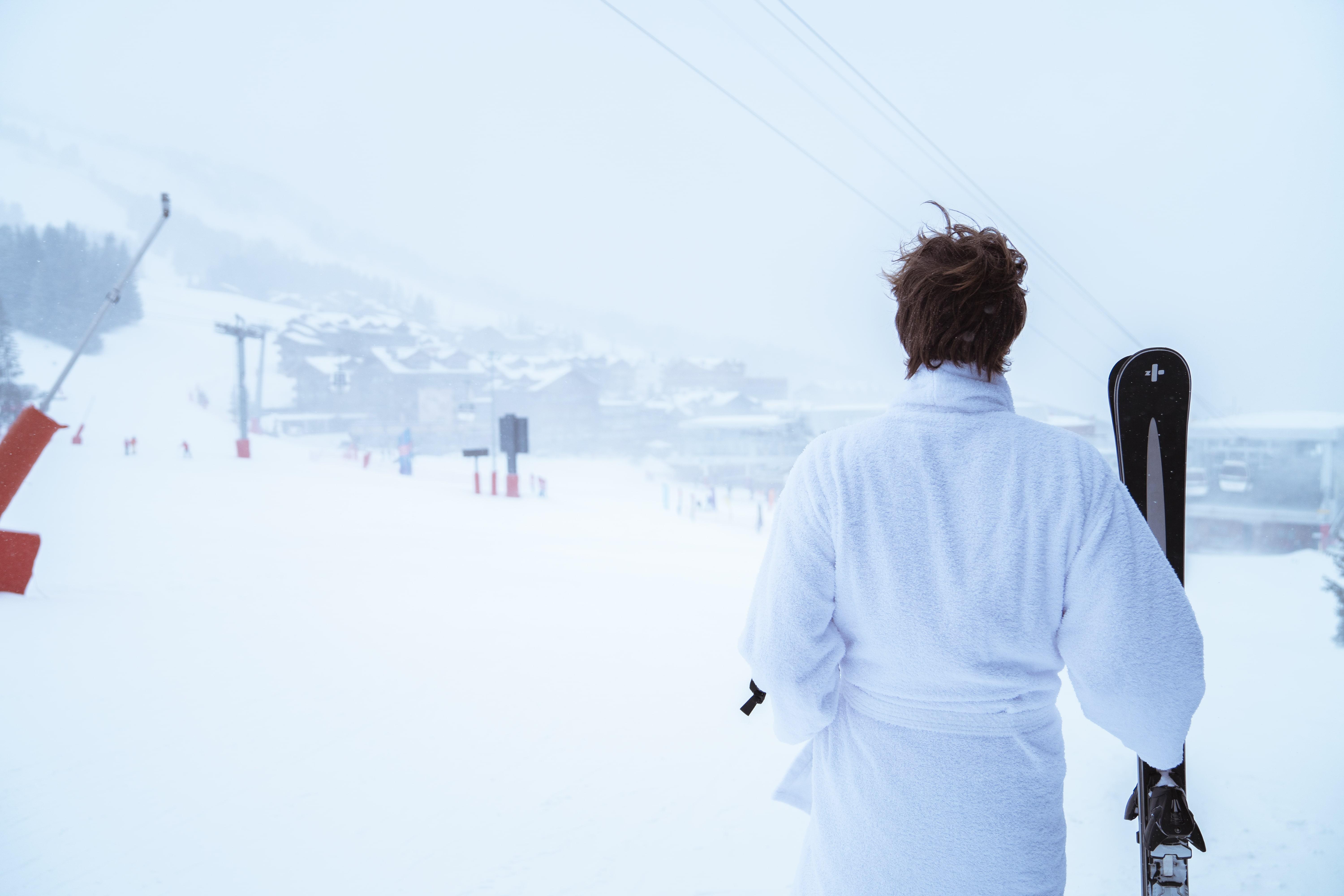 Ecrin Blanc Resort Courchevel - Aquapark Ngoại thất bức ảnh