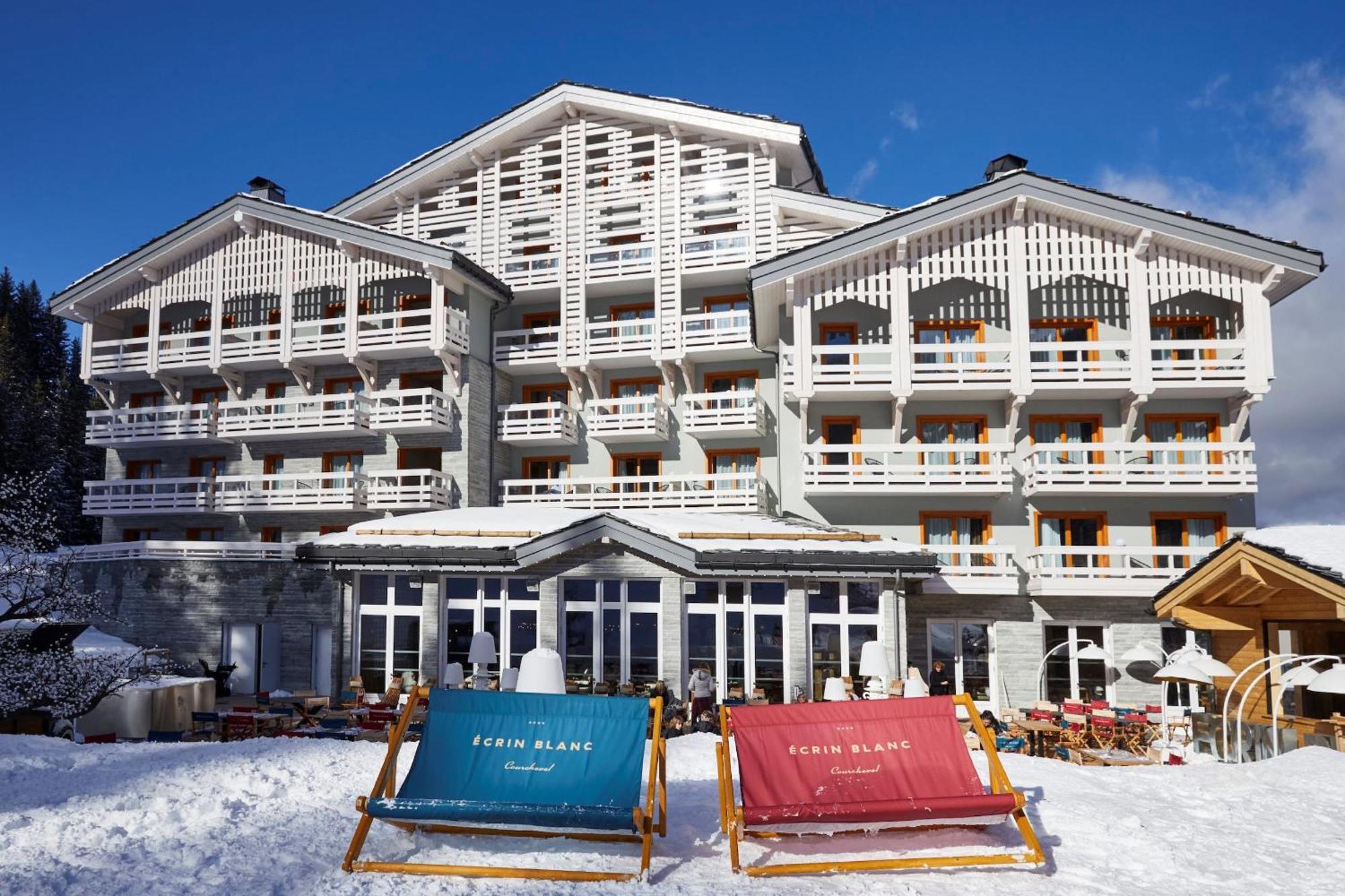 Ecrin Blanc Resort Courchevel - Aquapark Ngoại thất bức ảnh